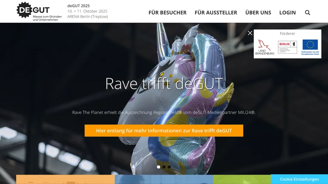 Deutsche Gründer- und Unternehmertage (DeGUT) - Image 1