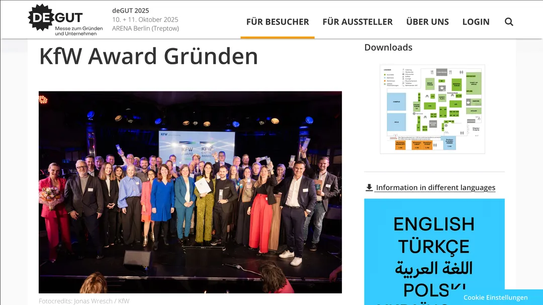 Deutsche Gründer- und Unternehmertage (DeGUT) - Image 4